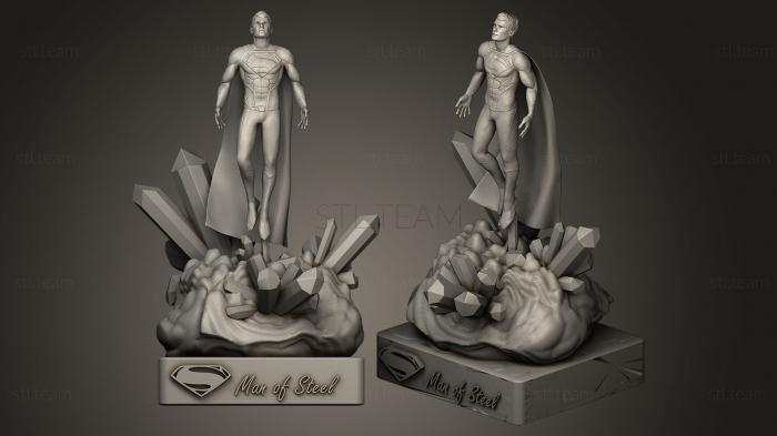 3D model Man of Steel (STL)